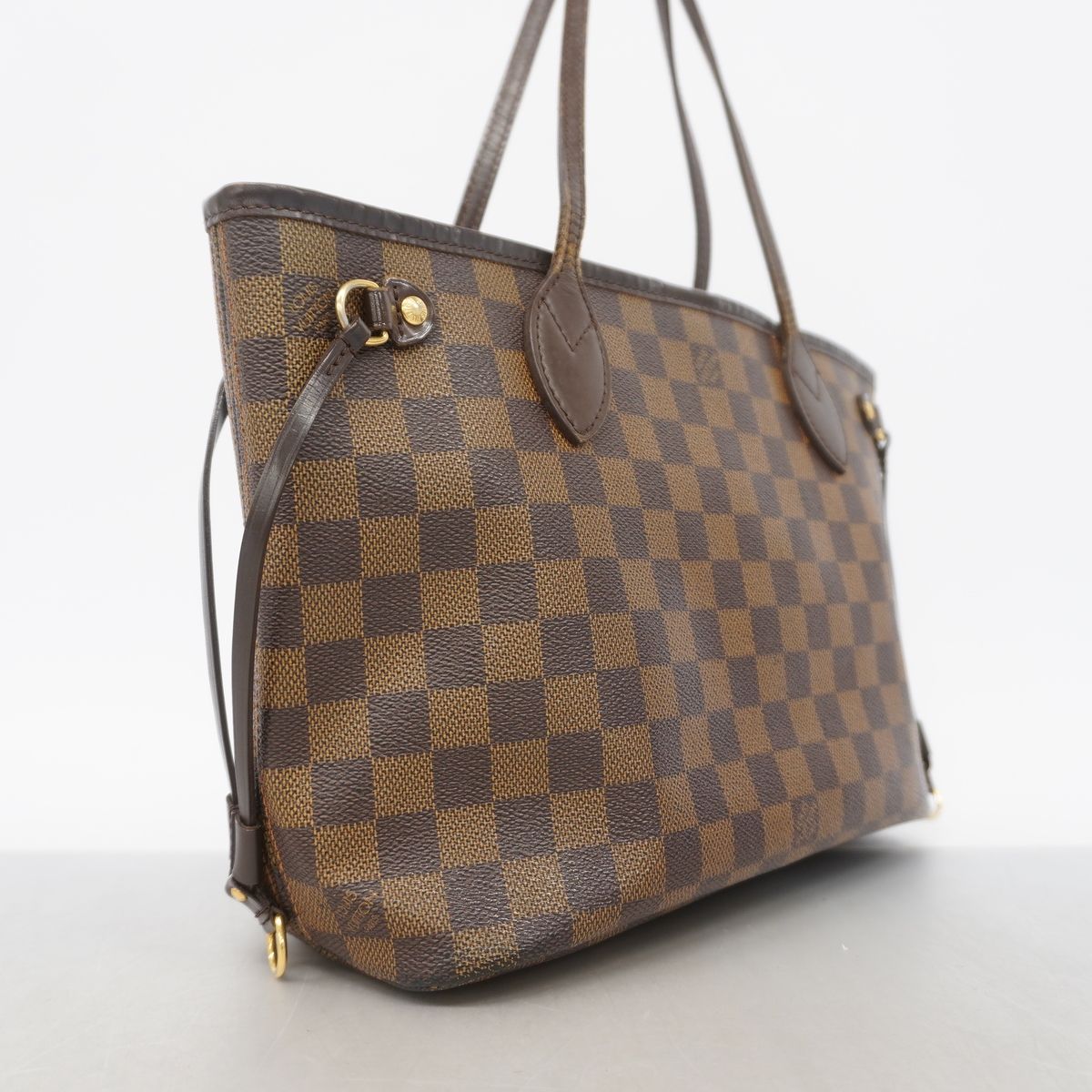 Louis Vuitton Tote Bag Damier Neverfull PM Ebene — view 2