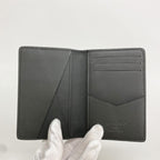 Louis Vuitton Card Case Taurillon Pocket Organizer Black — view 3