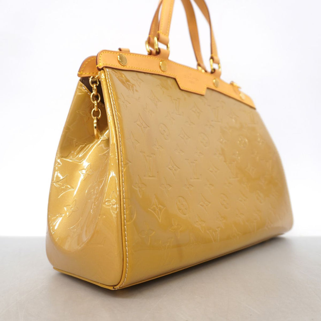 Louis Vuitton Handbag Vernis Brera MM Beige Poodle 2-Way Bag — view 2