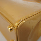 Louis Vuitton Handbag Vernis Brera MM Beige Poodle 2-Way Bag — view 6