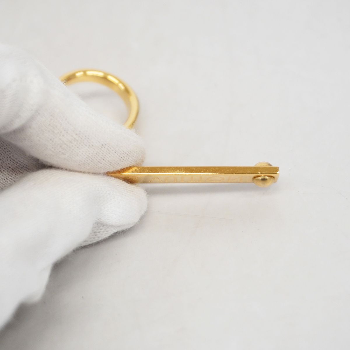 Louis Vuitton Key Holder Charm Bijou Sac Tapage Gold Silver — view 4