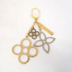 Louis Vuitton Key Holder Charm Bijou Sac Tapage Gold Silver — view 5