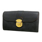 Louis Vuitton Wallet Mahina Portefeuille Iris Noir