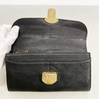 Louis Vuitton Wallet Mahina Portefeuille Iris Noir — view 8