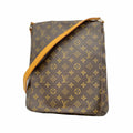 Louis Vuitton Shoulder Bag Monogram Musette Brown