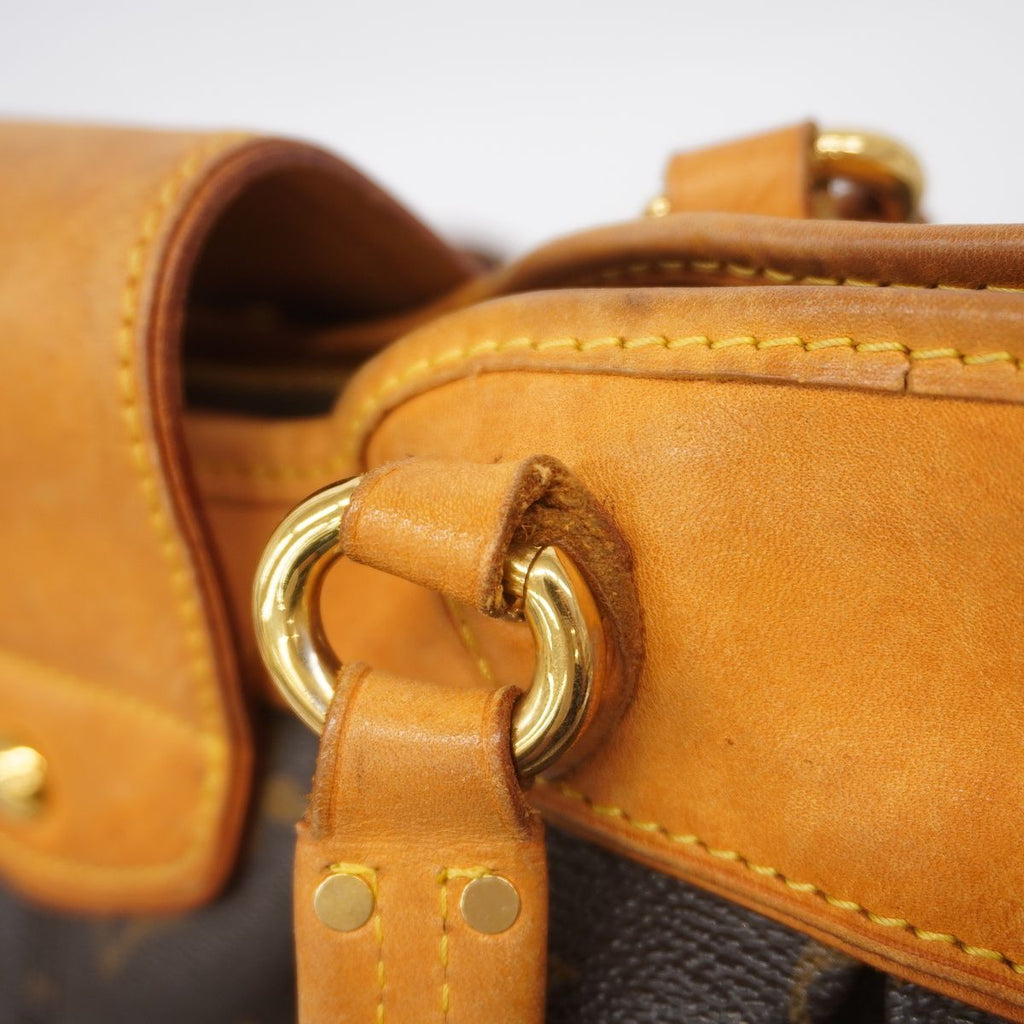 Louis Vuitton Tote Bag Monogram Boetie MM Brown — view 8
