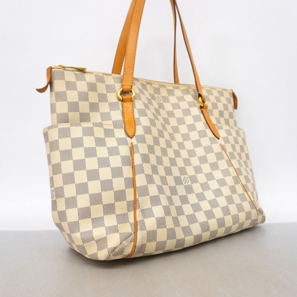 Louis Vuitton Tote Bag Damier Azur Totally MM White — view 2