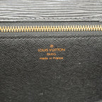 Louis Vuitton Clutch Epi Pochette Series Dragonne Noir — view 5