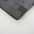 Louis Vuitton Billfold Damoflage Portefeuille Slender Black Wallet — view 6