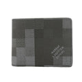 Louis Vuitton Billfold Damoflage Portefeuille Slender Black Wallet