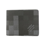Louis Vuitton Billfold Damoflage Portefeuille Slender Black Wallet