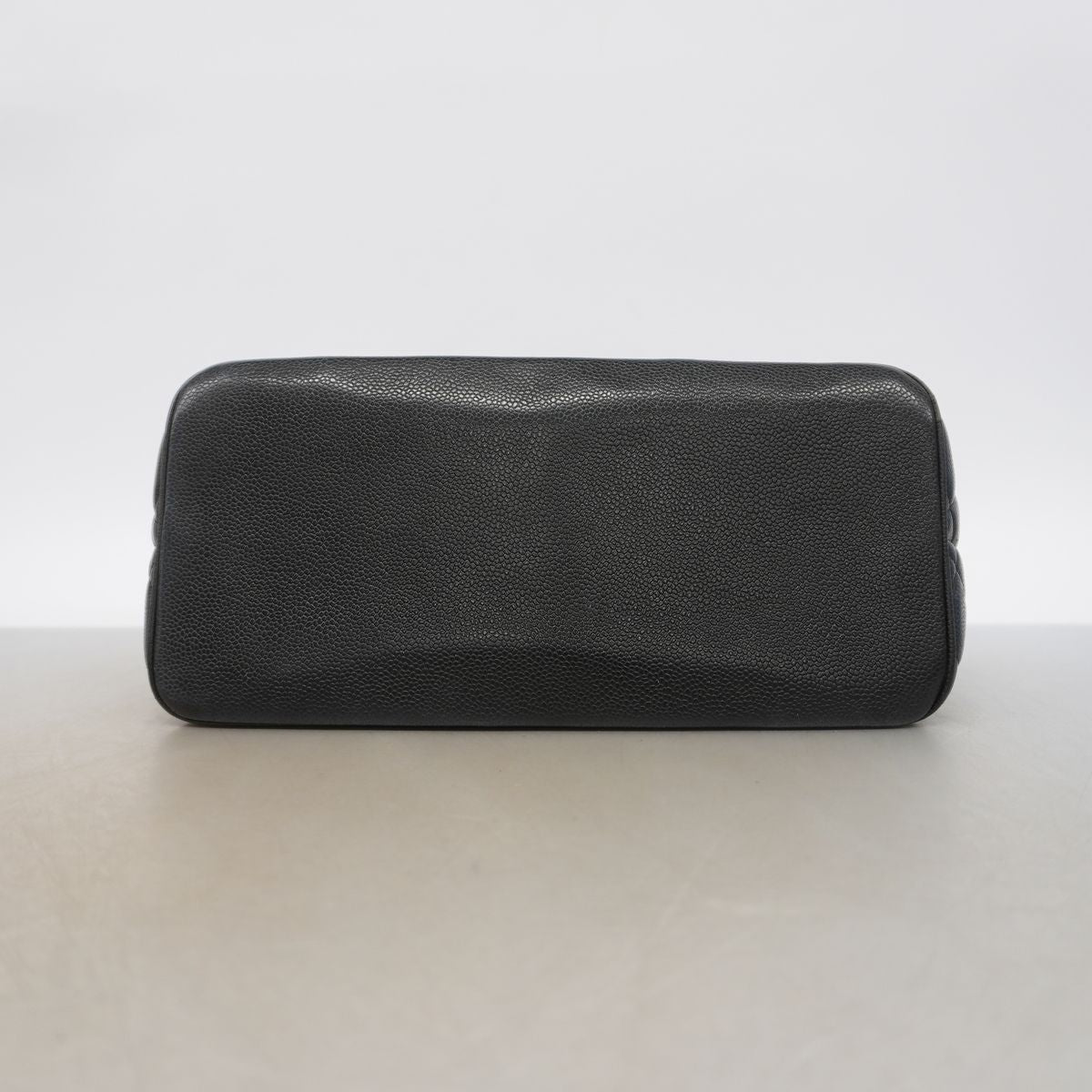 Chanel Tote Bag Reissue Caviar Leather Black Silver — view 3
