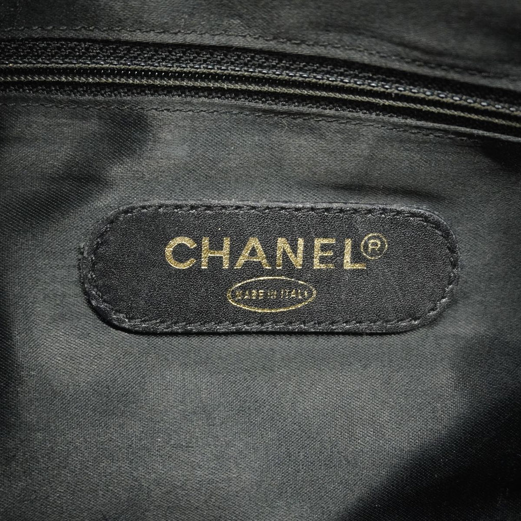 Chanel Boston Bag Caviar Leather Black Gold — view 5