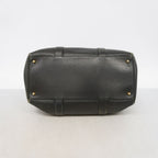 Chanel Boston Bag Caviar Leather Black Gold — view 3