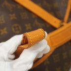Louis Vuitton Shoulder Bag Monogram Saumur 30 Brown — view 8