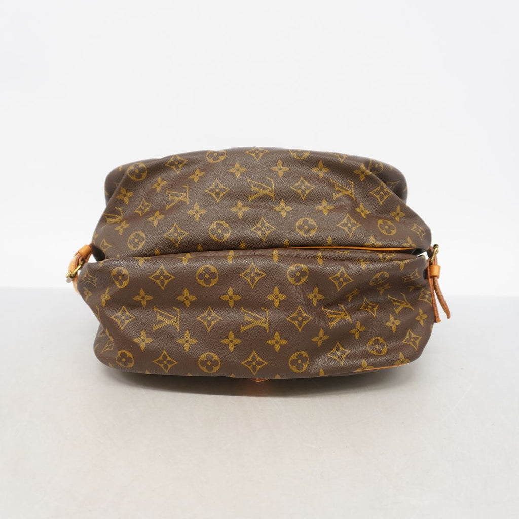Louis Vuitton Shoulder Bag Monogram Saumur 30 Brown — view 3