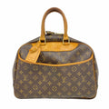 Louis Vuitton Handbag Monogram Deauville Brown