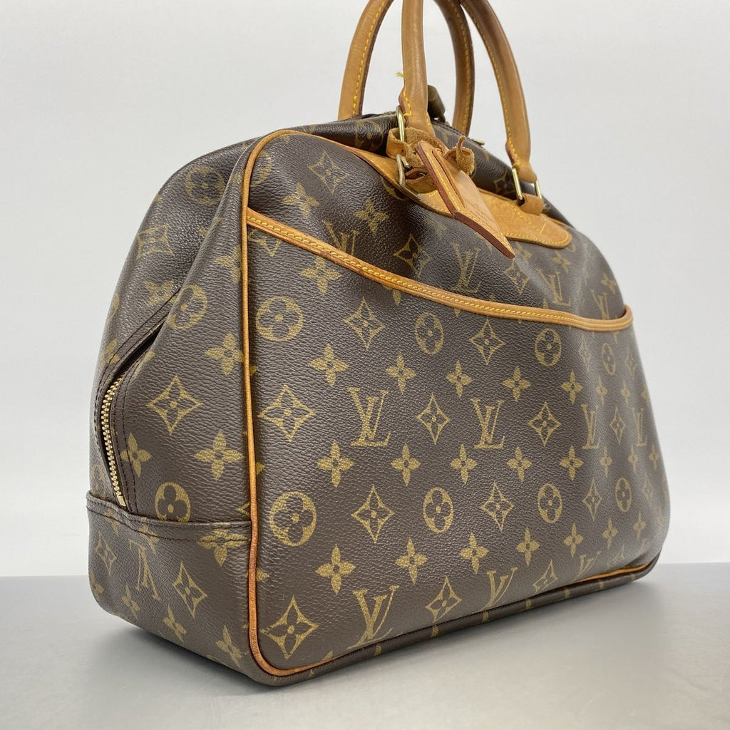 Louis Vuitton Handbag Monogram Deauville Brown — view 2