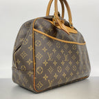 Louis Vuitton Handbag Monogram Deauville Brown — view 2