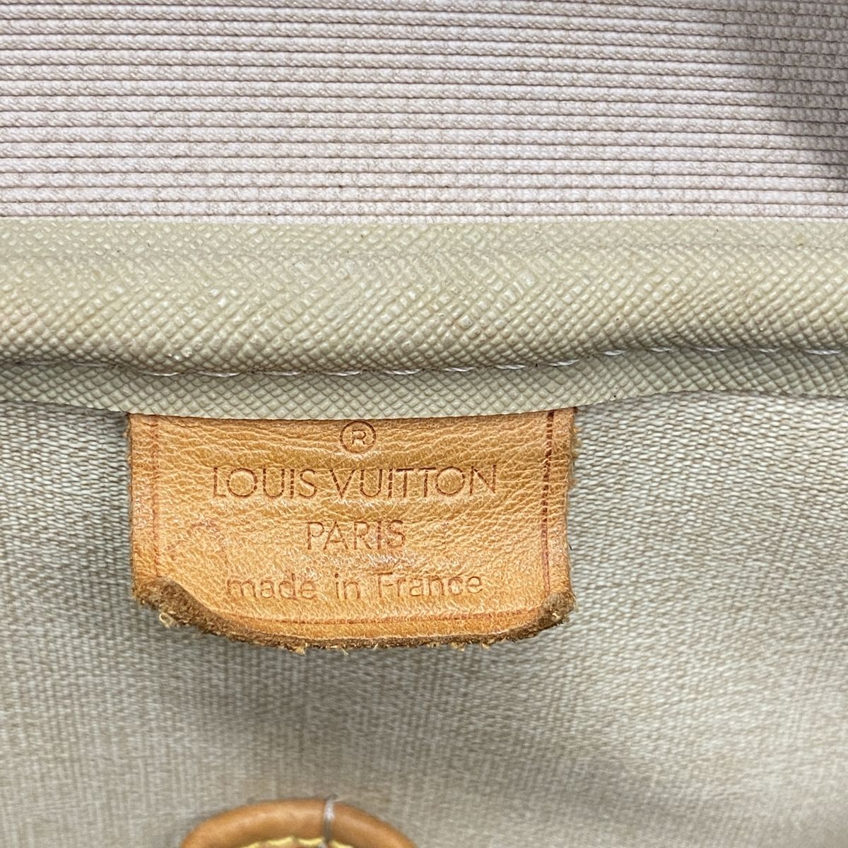 Louis Vuitton Handbag Monogram Deauville Brown — view 5