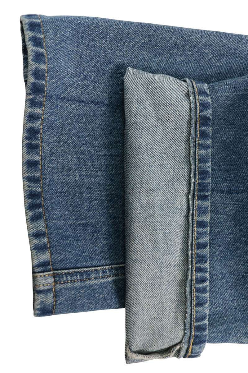 Louis Vuitton Logo Leather Tab Denim Pants 34 — view 3