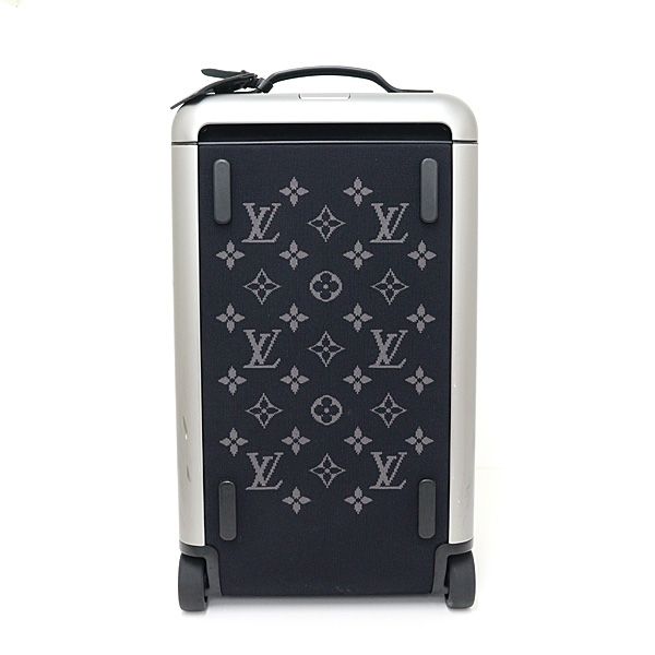 Louis Vuitton Horizon Soft Monogram Eclipse Jacquard Suitcase Carry Travel Bag — view 3