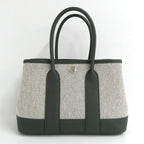 Hermes Neo Garden 23 Vert Mangrove Toile H Viking Negonda Handbag — view 2