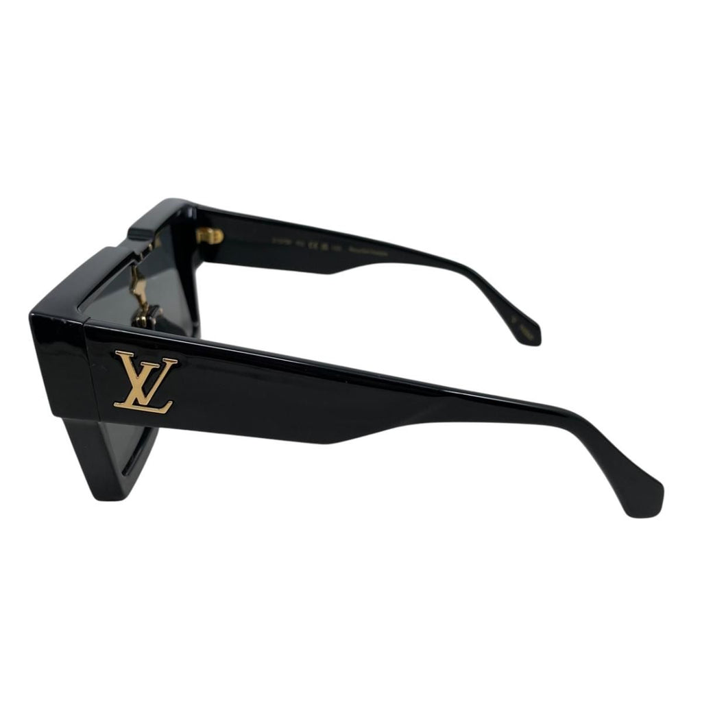 Louis Vuitton Sunglasses Cyclone Black Gold Eyewear — view 5