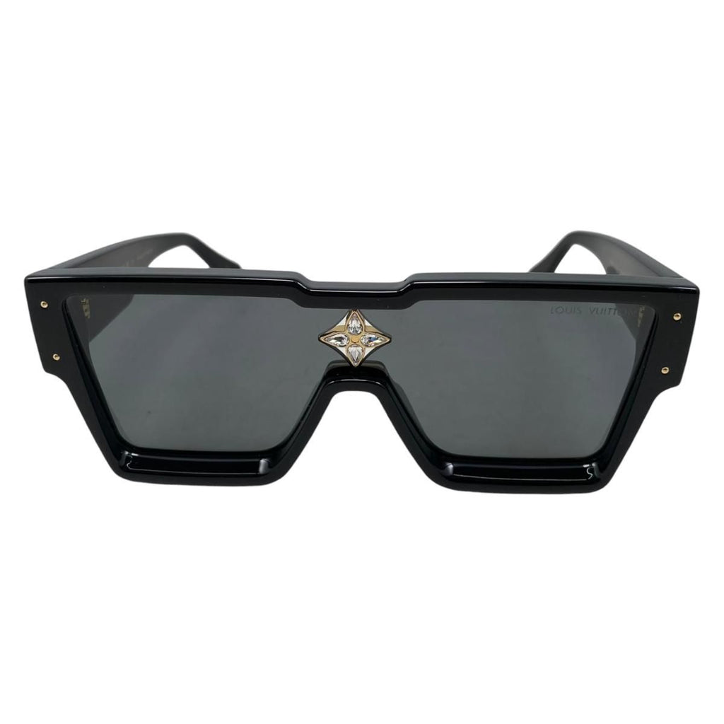 Louis Vuitton Sunglasses Cyclone Black Gold Eyewear — view 3