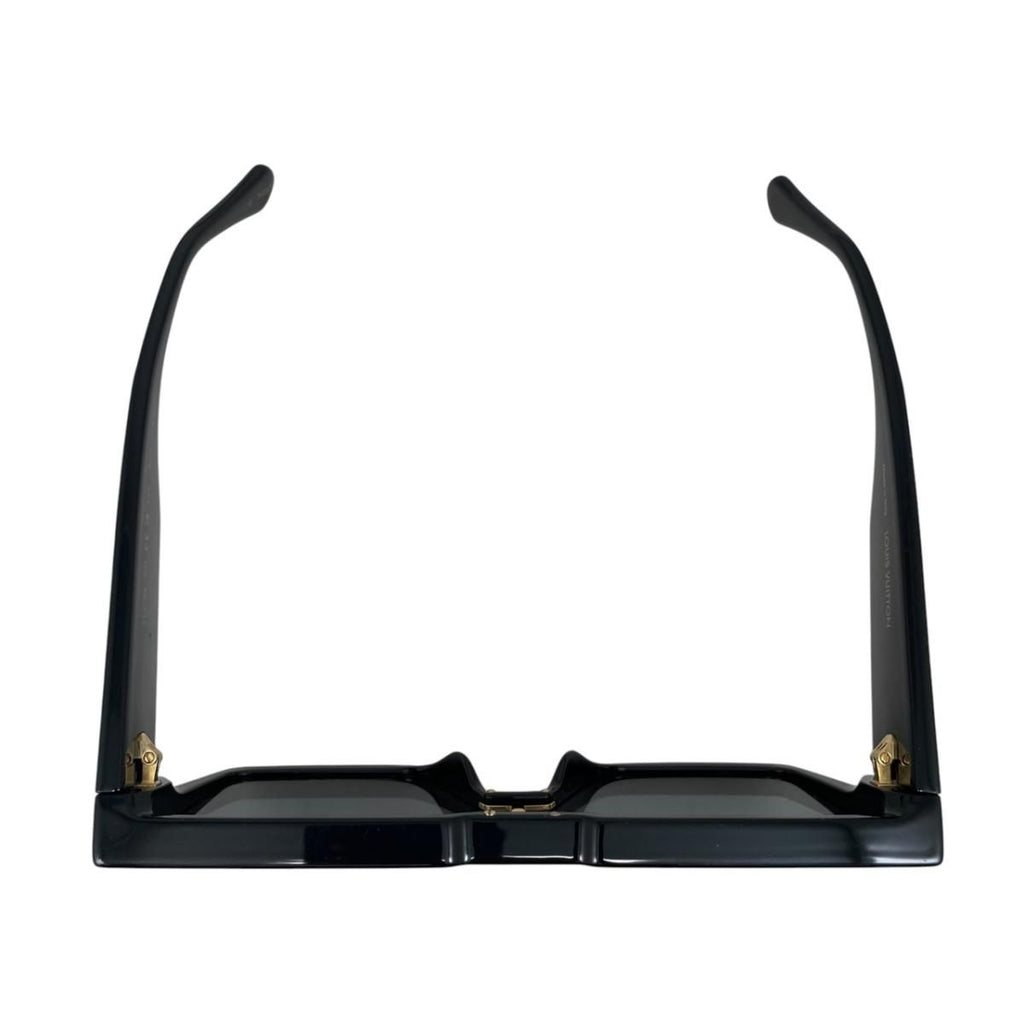 Louis Vuitton Sunglasses Cyclone Black Gold Eyewear — view 4