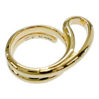 Bottega Veneta Sterling Silver 18k Gold Coated Frill Ring — view 5