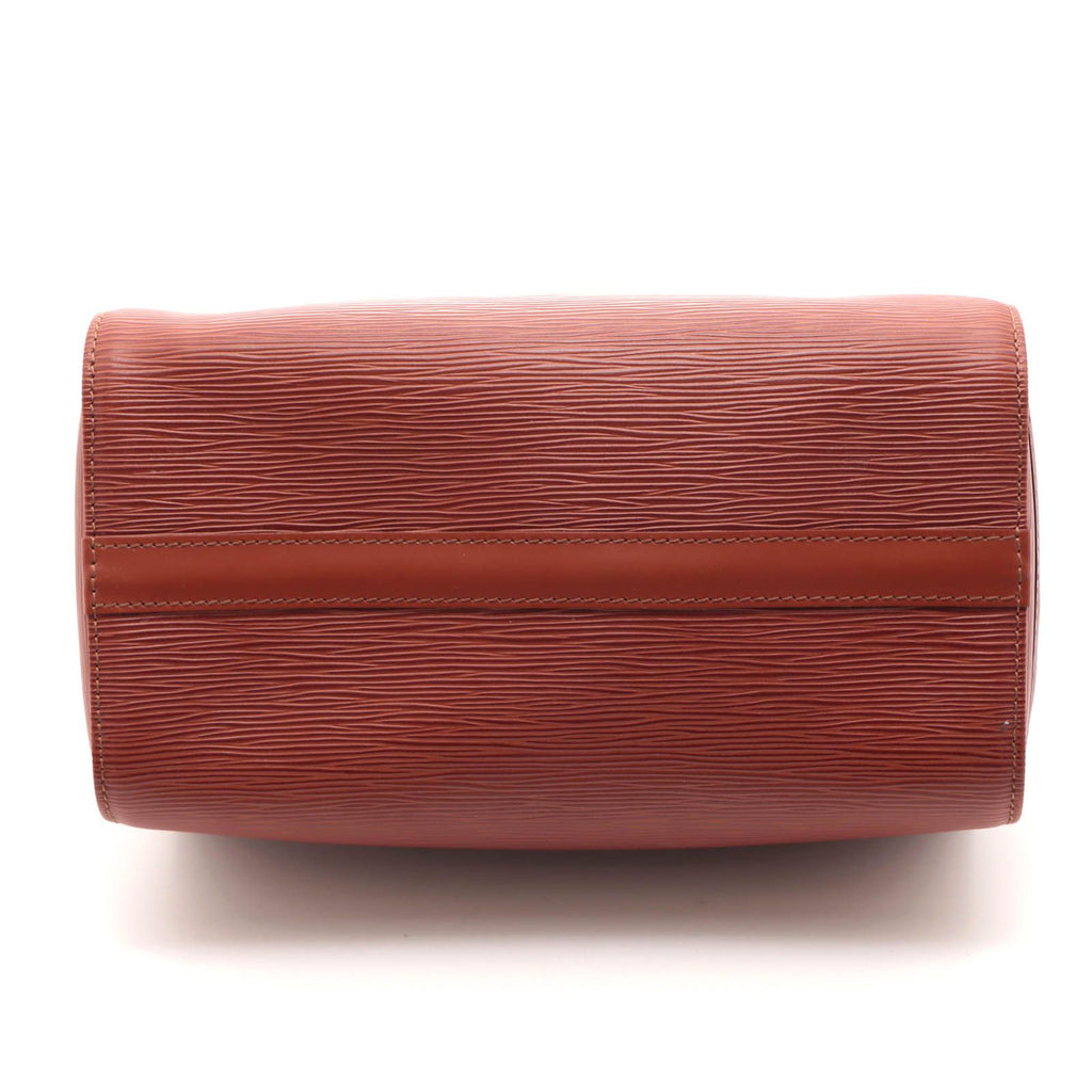 Louis Vuitton Speedy 25 Epi Kenya Brown Handbag — view 3