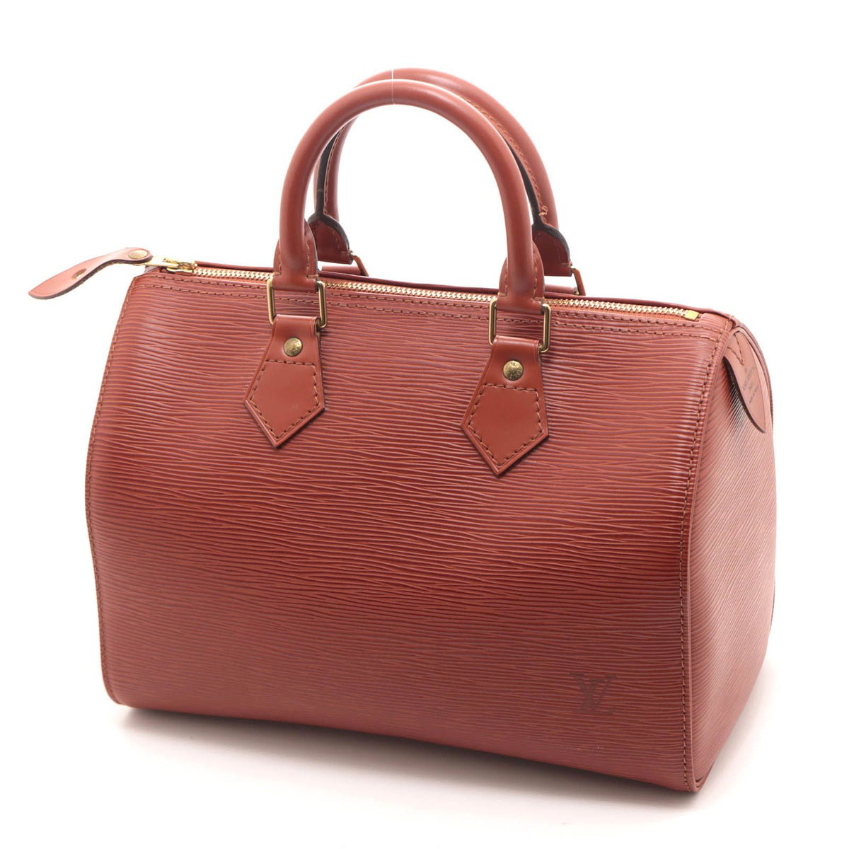 Louis Vuitton Speedy 25 Epi Kenya Brown Handbag — view 2