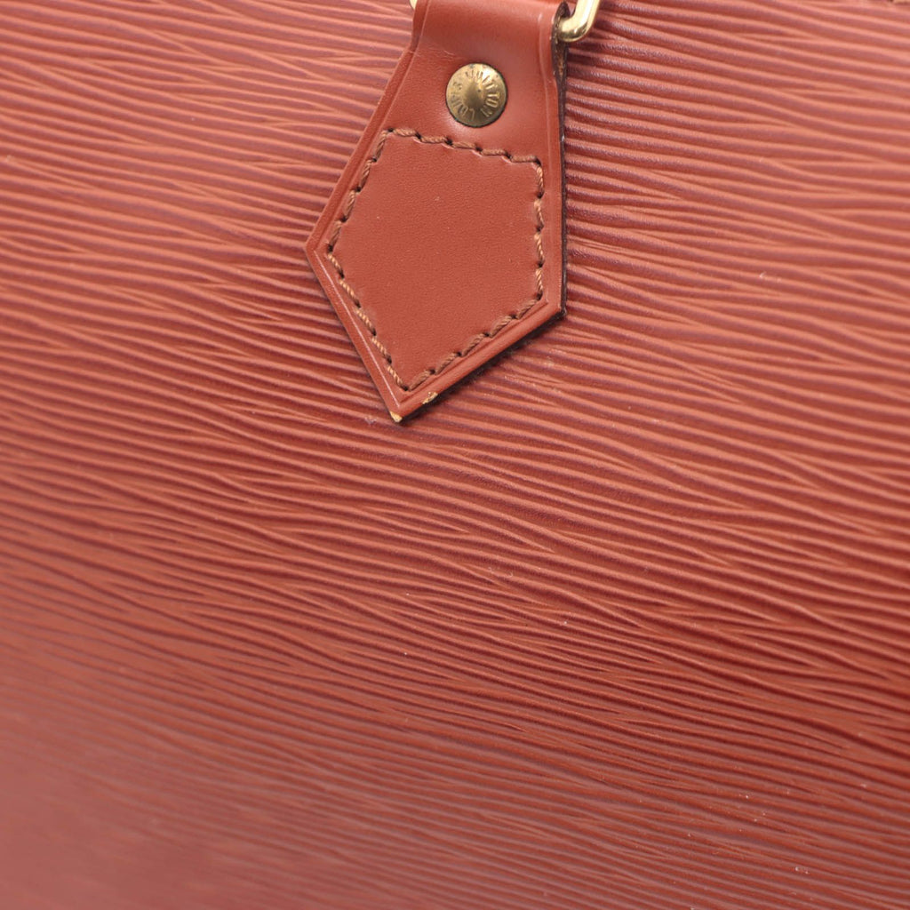Louis Vuitton Speedy 25 Epi Kenya Brown Handbag — view 7