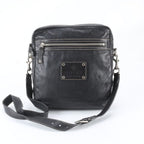 Gucci Crest Leather Shoulder Bag Crossbody Messenger Business Tote