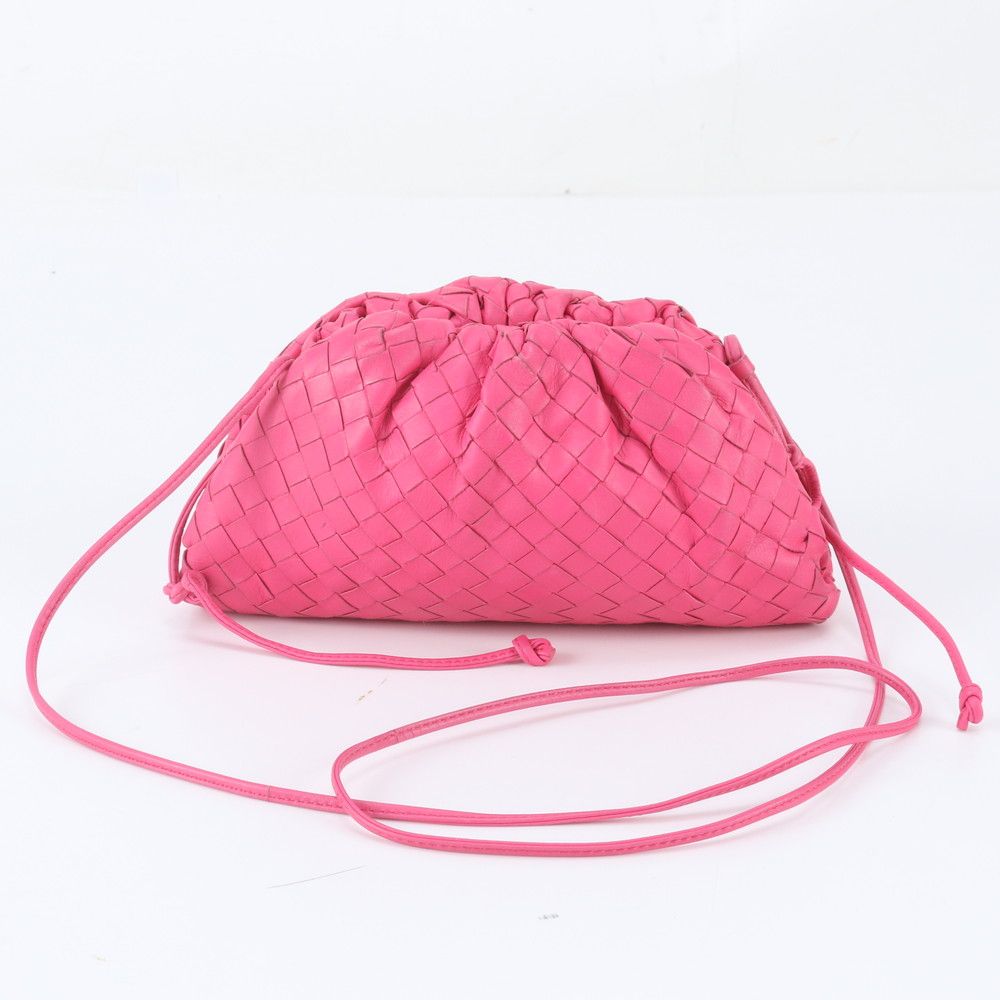 Bottega Veneta Intrecciato Braided the Pouch Leather 2-Way Shoulder Bag