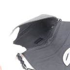 Dior Malice Pearl Denim Leather Shoulder Bag Tote Hand — view 7