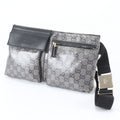 Gucci GG Supreme Leather 2-Way Belt Bag Crossbody Body Waist Pouch Shoulder
