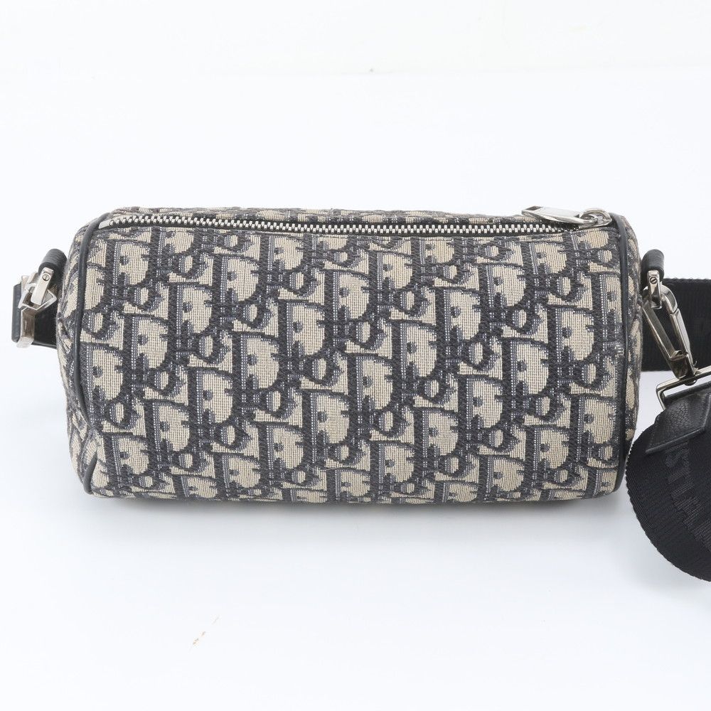 Dior Oblique Roller Leather Shoulder Bag Crossbody Messenger Business — view 3