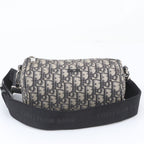 Dior Oblique Roller Leather Shoulder Bag Crossbody Messenger Business
