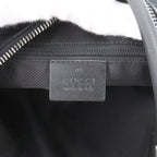 Gucci GG Canvas Leather Shoulder Bag Tote Hand — view 8