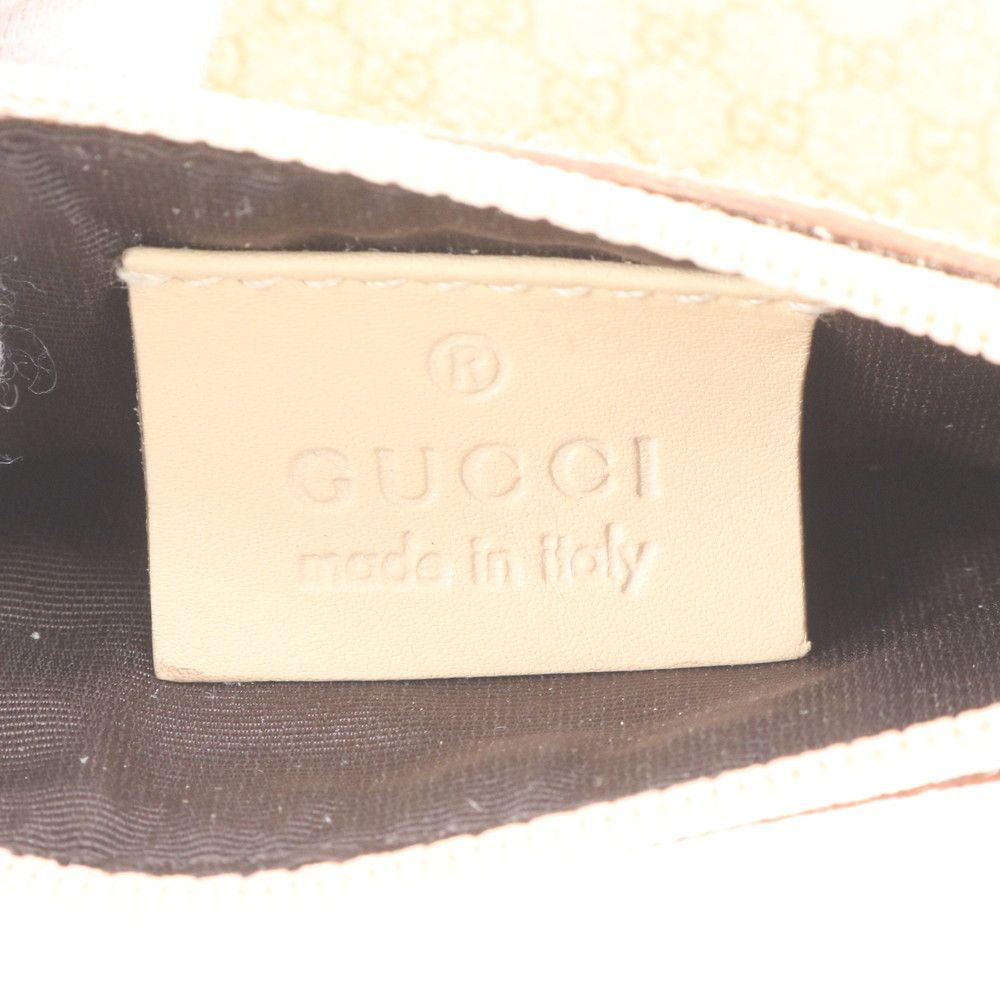 Gucci Perforated Leather Shoulder Bag Tote Hand — view 7