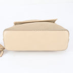 Gucci Perforated Leather Shoulder Bag Tote Hand — view 6