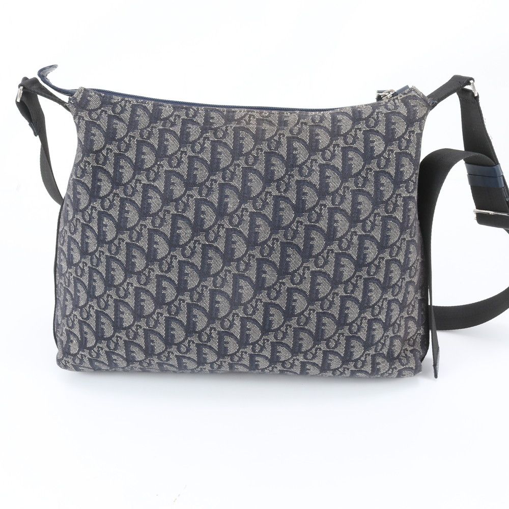 Dior Trotter Leather Shoulder Bag Crossbody Messenger Business — view 3