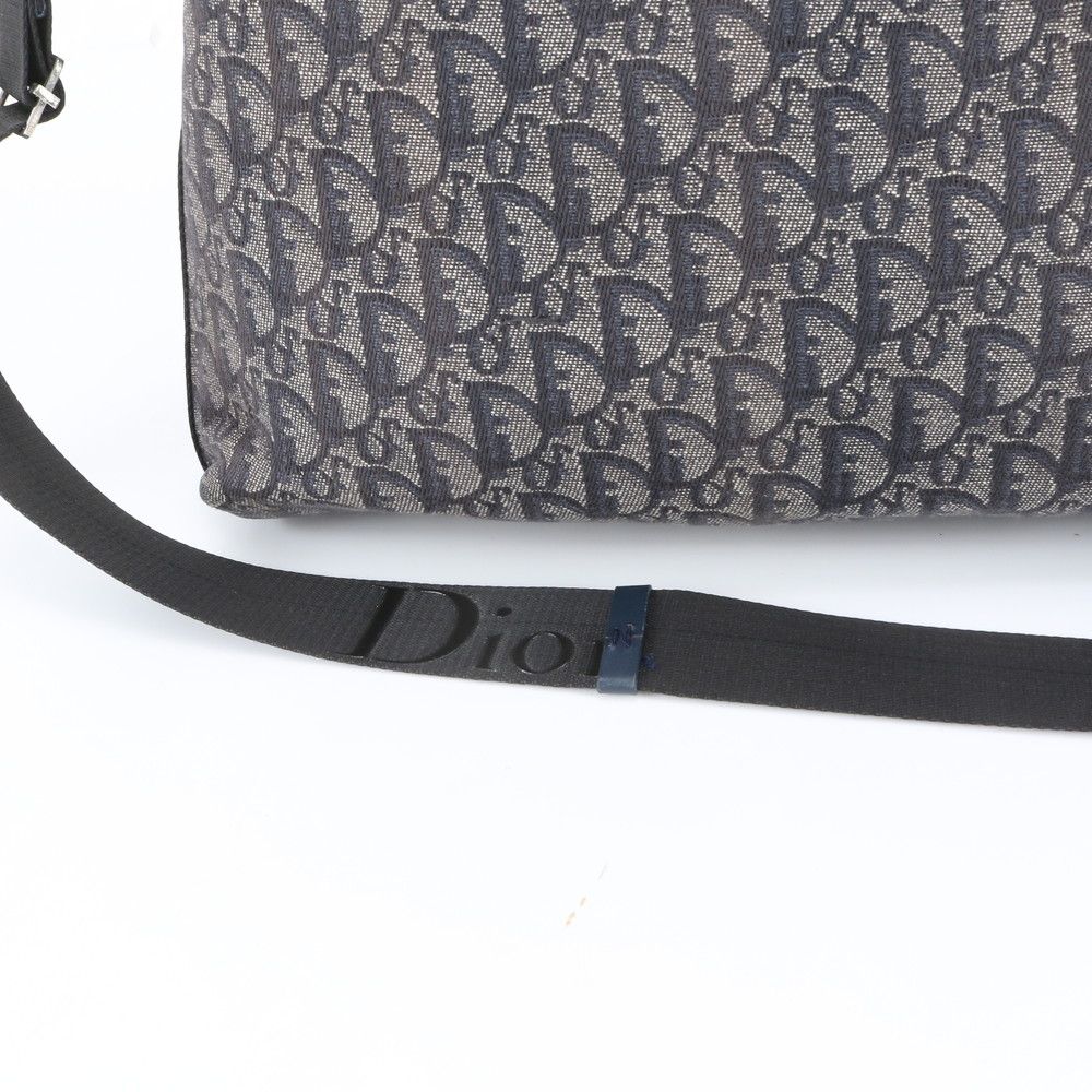Dior Trotter Leather Shoulder Bag Crossbody Messenger Business — view 2