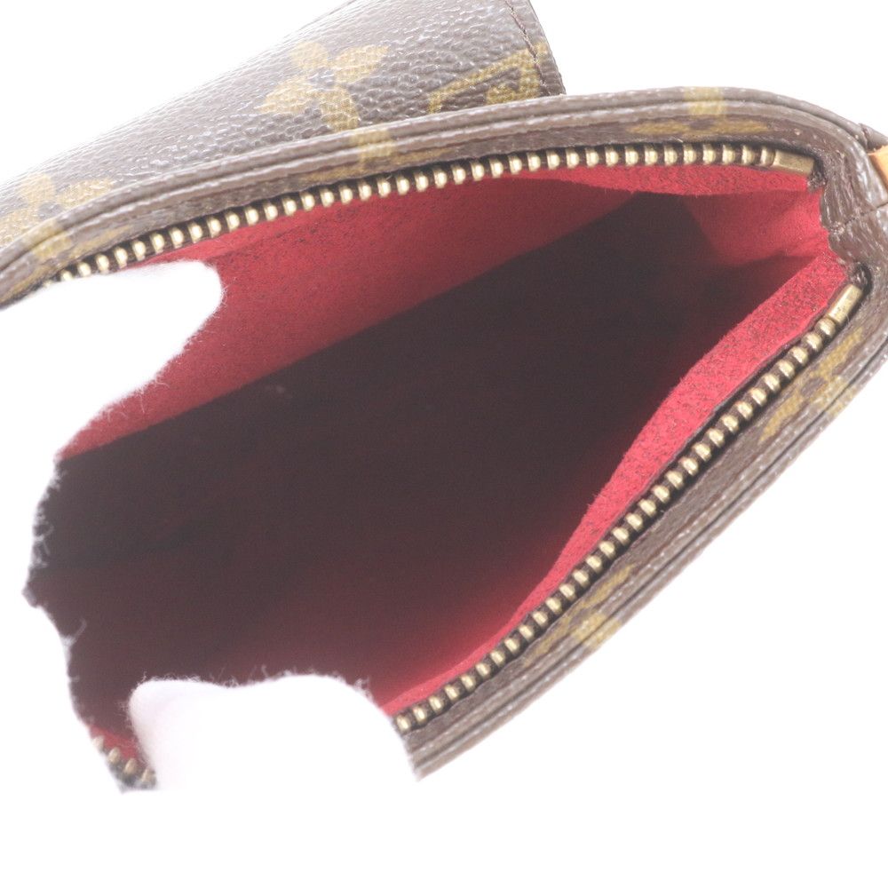 Louis Vuitton Monogram Partition Leather Pouch Hand — view 7