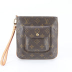 Louis Vuitton Monogram Partition Leather Pouch Hand