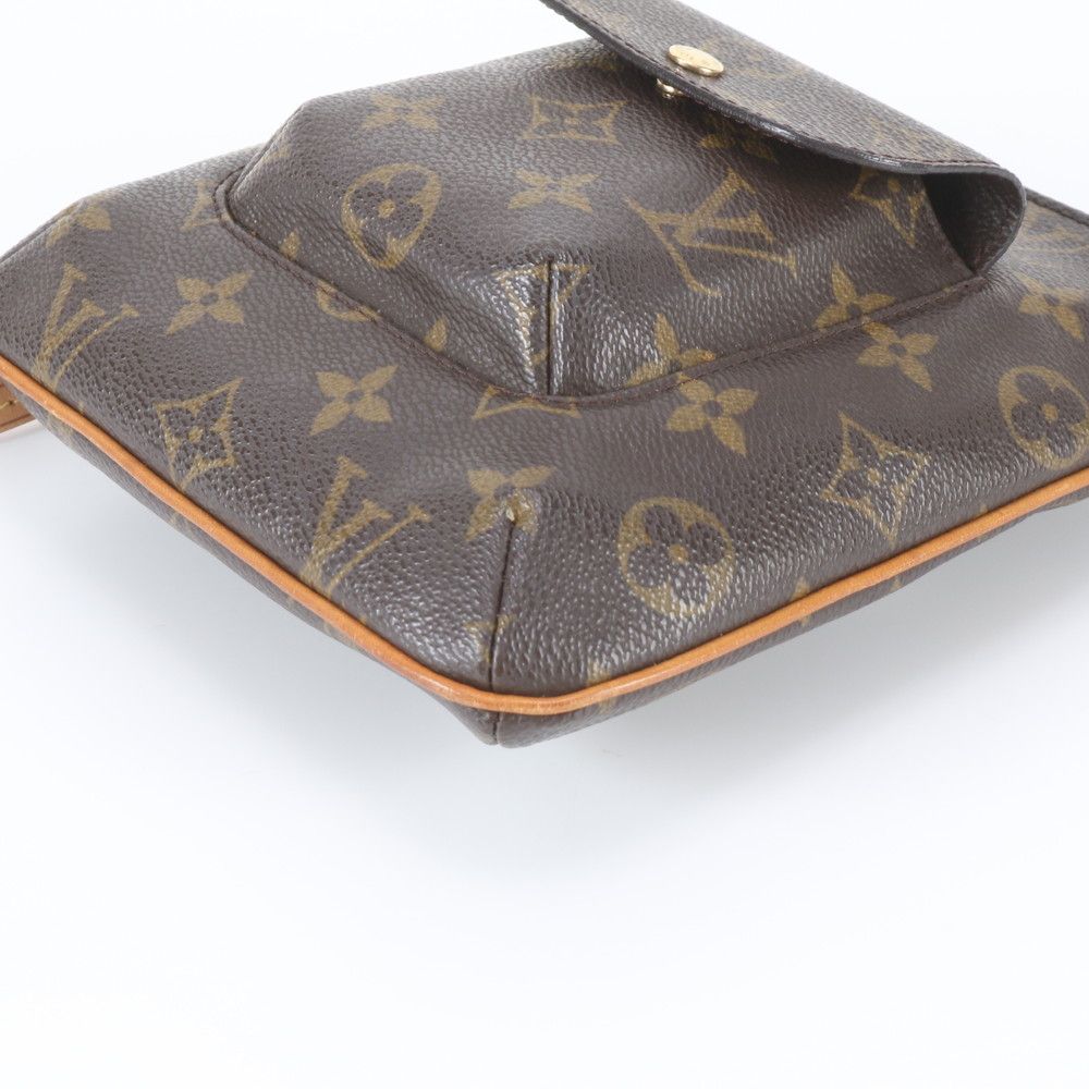 Louis Vuitton Monogram Partition Leather Pouch Hand — view 5