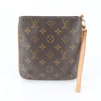 Louis Vuitton Monogram Partition Leather Pouch Hand — view 3