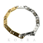 Louis Vuitton Metal Monogram Tide Up Bracelet